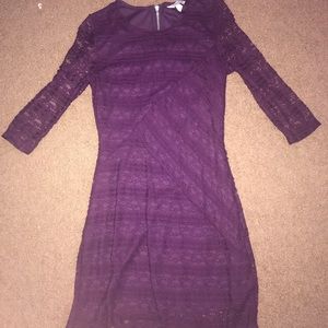 Purple homecoming dress